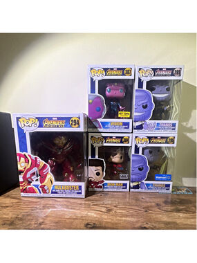 Funko Pop! Marvel Avengers: Infinity War Lot 5 Boxed HT Walmart FYE